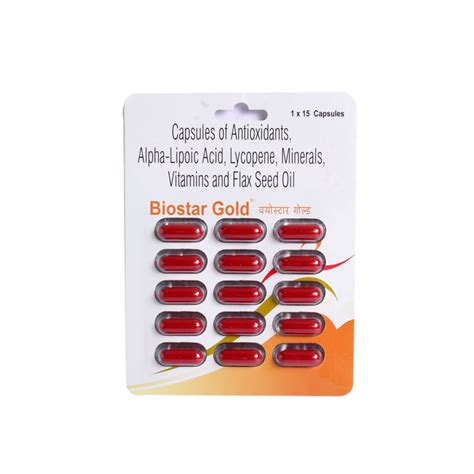 Buy Biostar Gold Softgel Capsules | 19 Minutes Delivery | Apollo Pharmacy