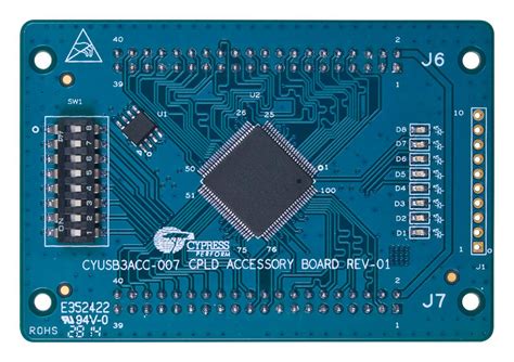 Cypress Semiconductor CYUSB3ACC-007 Cpld Accessory Board For EZ-USB FX3 ...