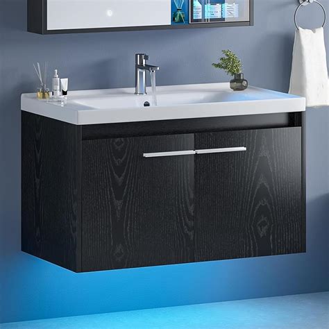 4ever2buy Floating Bathroom Vanity With Sink Modern Clearance Bathroom ...