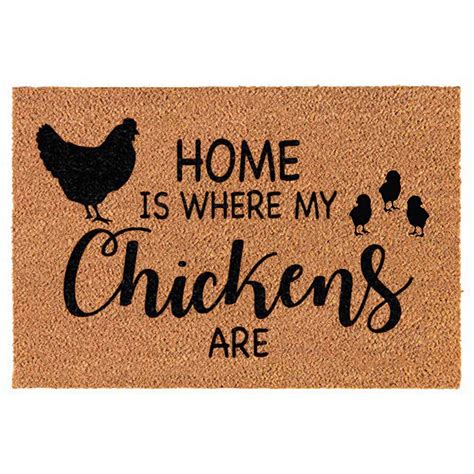 Lightning Deals of Today "Funny Christmas Chicken" Summer Welcome Mats ...