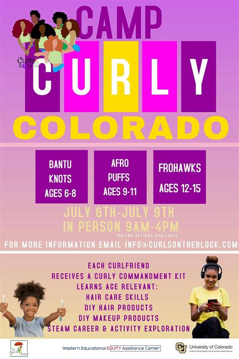 Camp Curly Colorado 2025, Lowry Conference Center, Denver, 7 July to 11 ...