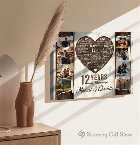 12th Anniversary Gift