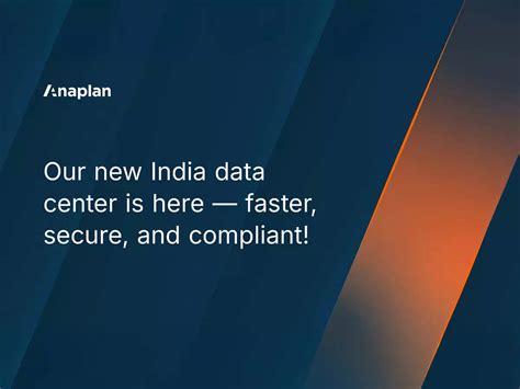 Anaplan expands operations in India: New local data centre designed for ...