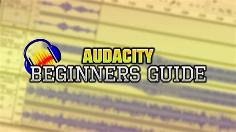 Audacity Tutorial for Beginners YouTube 的图像结果