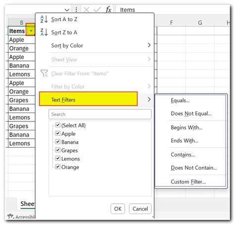 How to Filter in Excel When There Is Space 的图像结果