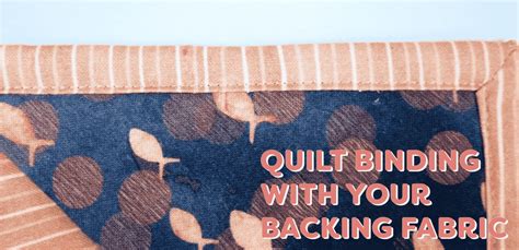 Image result for Using Backing for Quilt Binding