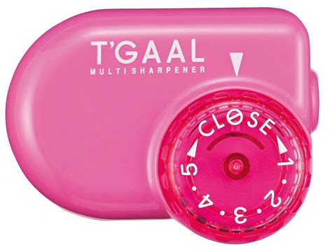 Kutsuwa STAD Angle Adjustable Pencil Sharpener T'GAAL, Pink (RS017PK ...