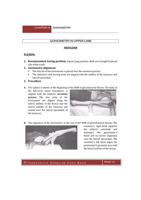 Image result for Goniometry Exercises