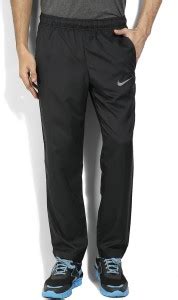 NIKE Solid Men Black Track Pants - Buy BLACK/ANTHRACITE/DARK GREY NIKE ...