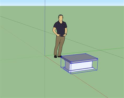 SketchUp Resize Rectangle 的图像结果