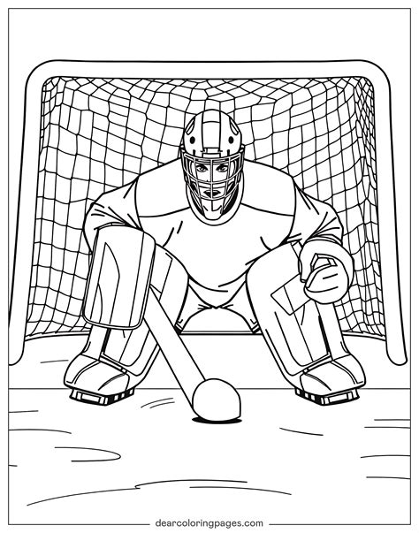 Hockey Coloring Pages - 11 Free Printable Coloring Pages