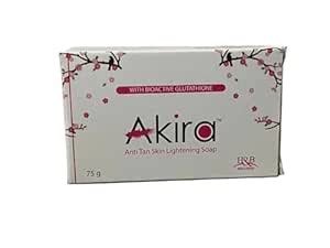 Buy RT AKI-RA ANTI TAN SKIN LIGHTENING SOAP WITH BIOACTIVE GLUTATHIONE ...