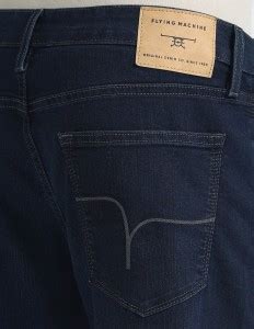 FLYING MACHINE Relaxed Fit Men Blue Jeans - Buy FLYING MACHINE Relaxed ...