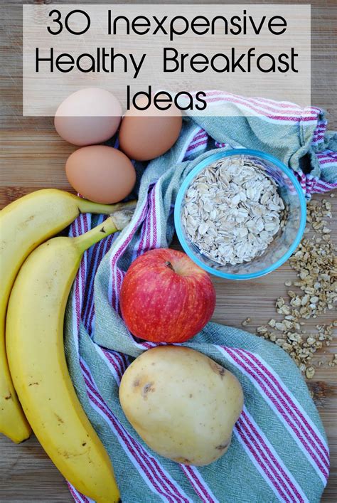 30 inexpensive healthy breakfast ideas - Eat Well Spend Smart