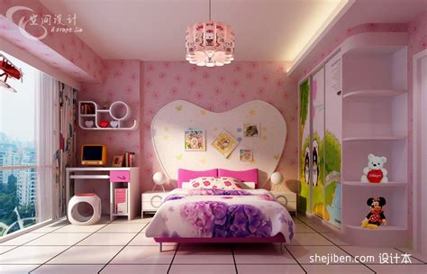 10款女孩的房间设计效果图欣赏