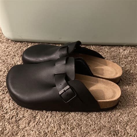 Women's Black Clogs | Depop