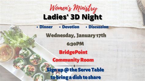 Ladies 3D Night, 55 Chicago St, Valparaiso, IN 46383-4701, United ...