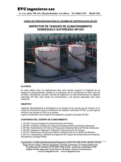 Image result for API 653 Study Material PDF