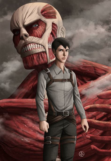 ArtStation - Bertholdt Attack on Titan