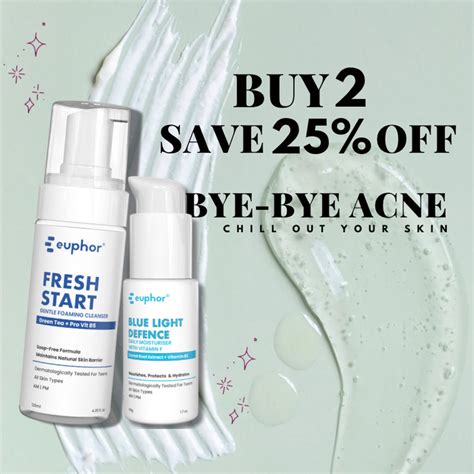 Euphor: Buy Skin Care Products For Teenagers Online At Best Prices