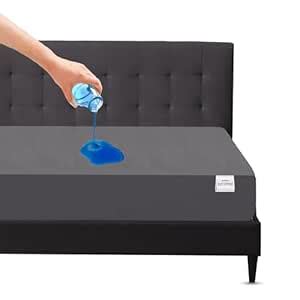 Buy Mattress Protector 100% Waterproof Cotton Feel Terry Ultra Soft Bed ...