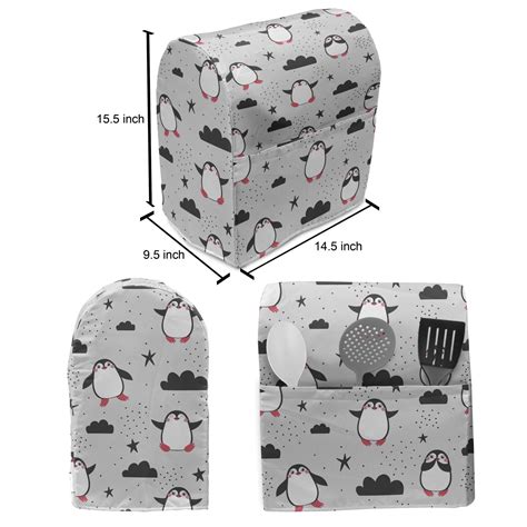 Buy Cartoon Lounger Chair Bag, Funny Penguins in Love Joyful Arctic ...