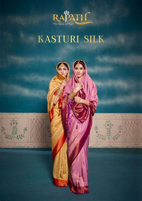 KASTURI SILK BY RAJPATH 144001 TO 144006 SERIES INDIAN TRADITIONAL WEAR ...