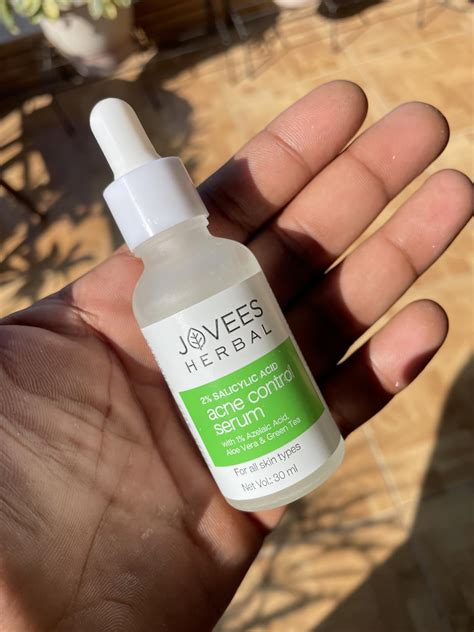 Jovees Herbal 2% Salicylic Acid Acne Control Serum With 1% Azelaic Acid ...