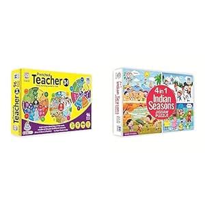 Buy Preschool Teacher 3 in 1|Learn More About Days of The Week,Months ...