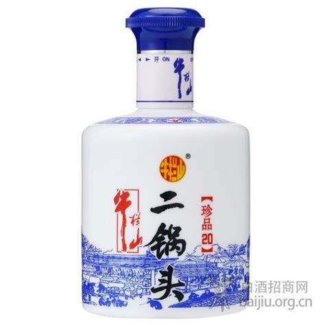 牛栏山二锅头珍品二十52度清香型高度白酒 450ml*6瓶 整箱装