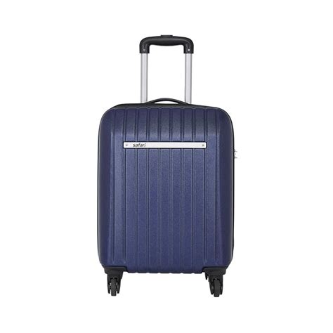 Buy Safari Polycarbonate 56 cms Hard Trolley (1002006327_Blue) at Amazon.in