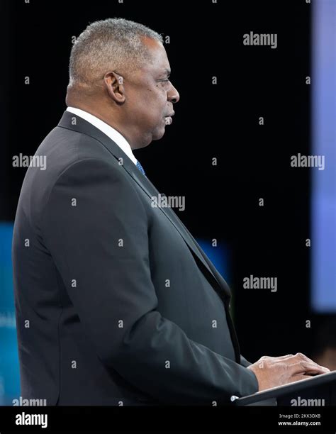 Secretary of Defense Lloyd J. Austin III speaks at the Halifax ...