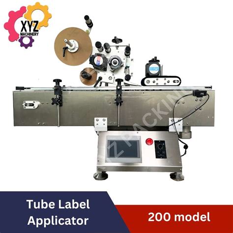 XYZ 200 Vertical Tube Label Applicator – XYZ Machinery