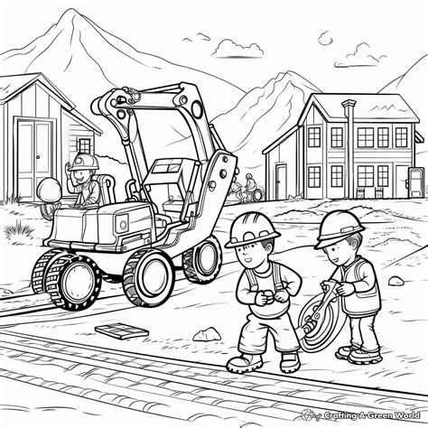 Construction Coloring Pages - Free & Printable!