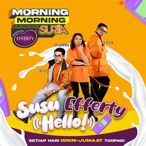 Peraduan Susu Efferty Suria FM: Peluang untuk Memenangi Hadiah!