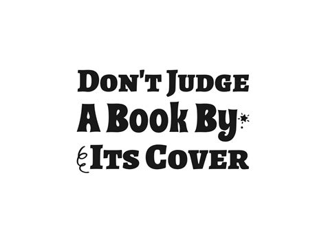 Dont Judge a Book by Its Cover Graphic by DesignScape Arts · Creative ...