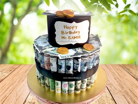 Dollar Note Money Heist Cake