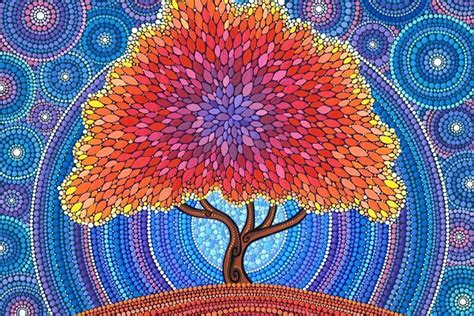 Unspool the Beauty: Explore the Enchanting World of Australian Dot Art