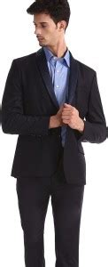 Navy Blue Suit - Buy Navy Blue Suit online at Best Prices in India ...