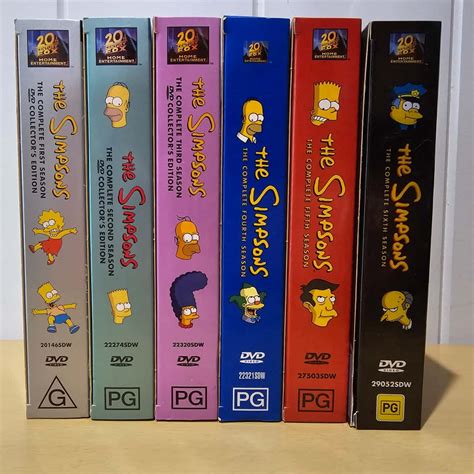 The Simpsons - Classic Episode Collection - Seasons 1-6 DVDs(s)