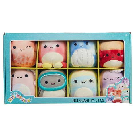 Buy Squishmallows Official Kellytoy Collectors Box Set (8 Pack Sea Life ...