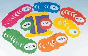 Buy Jolly Phonics Tricky Word Wall Flowers (In Print Letters) Book ...