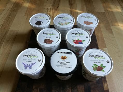 Forays of a Finance Foodie: A Tasty Test: Snoqualmie Organic Ice Cream