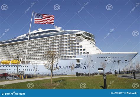 Newest Royal Caribbean Cruise Ship Quantum of the Seas Docked at Cape ...