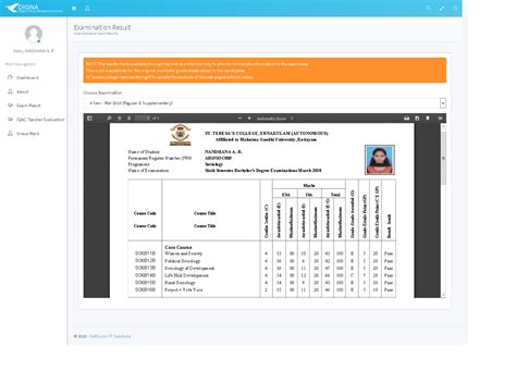 Student Portal - St.Teresa’s College (Autonomous)