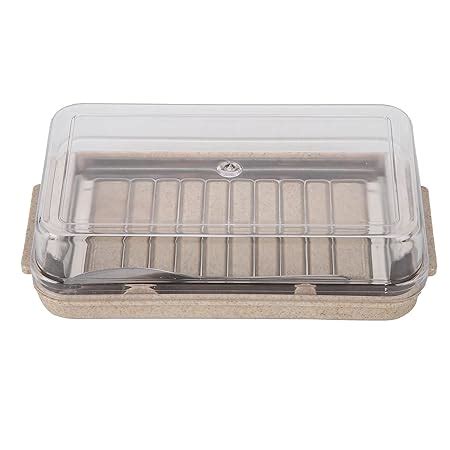 Buy Butter Slicer Cutter, Stainless Steel Butter Cutter Container with ...