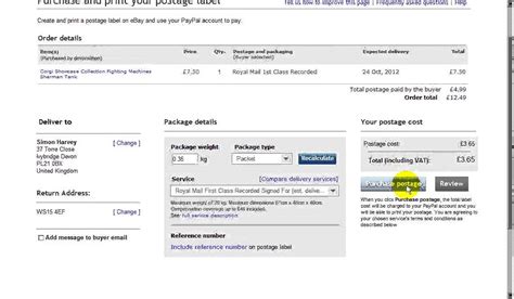 Image result for eBay Mail Label