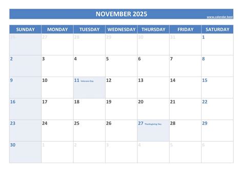 Federal Holidays In October And November 2025