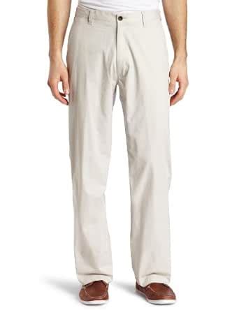 Haggar Mens Hampton Lightweight Chino Plain Front Pant,Beige,34 / 29 ...