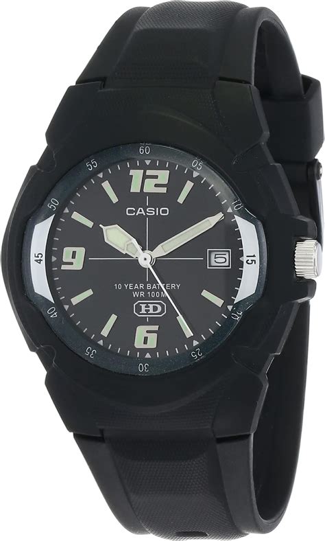 Casio Youth Series Analog Black Dial Men's Watch - MW-600F-1AVDF (A505 ...